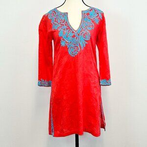 Sulu Embroidered Cover-up Dress
